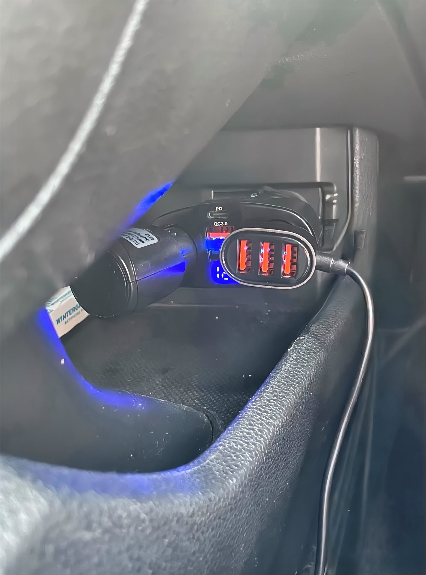 5-Port USB Fast Charging Rear Car Charger